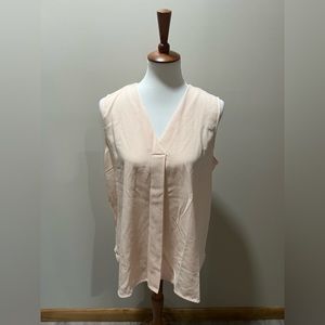 Elizabeth & Clarke pullover blouse in a lovely shade of light peach